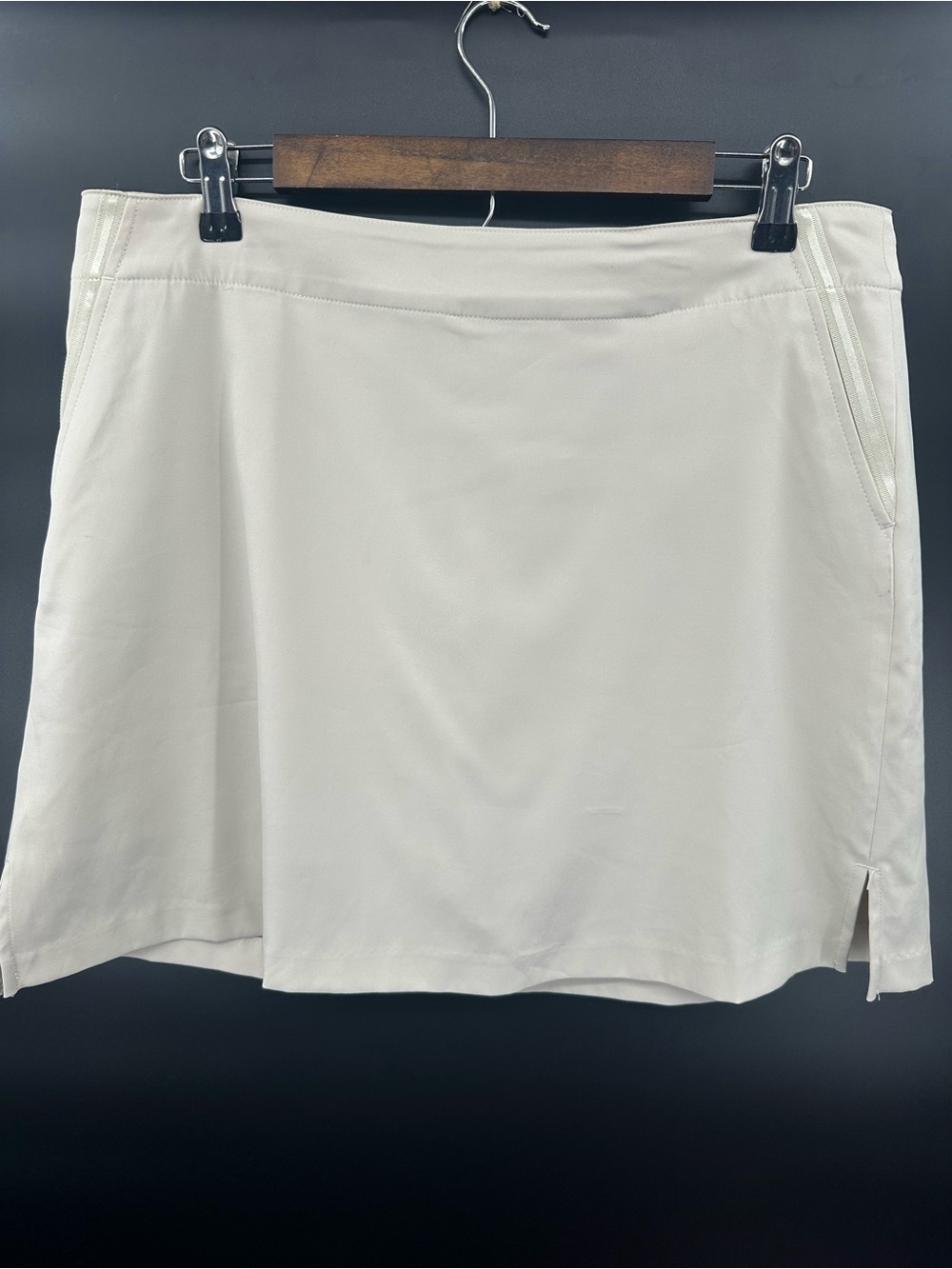 Lady Hagen White Golf Tennis Skort Built In Shorts Size 12 Stretch Athletic 1256 - Picture 2 of 9